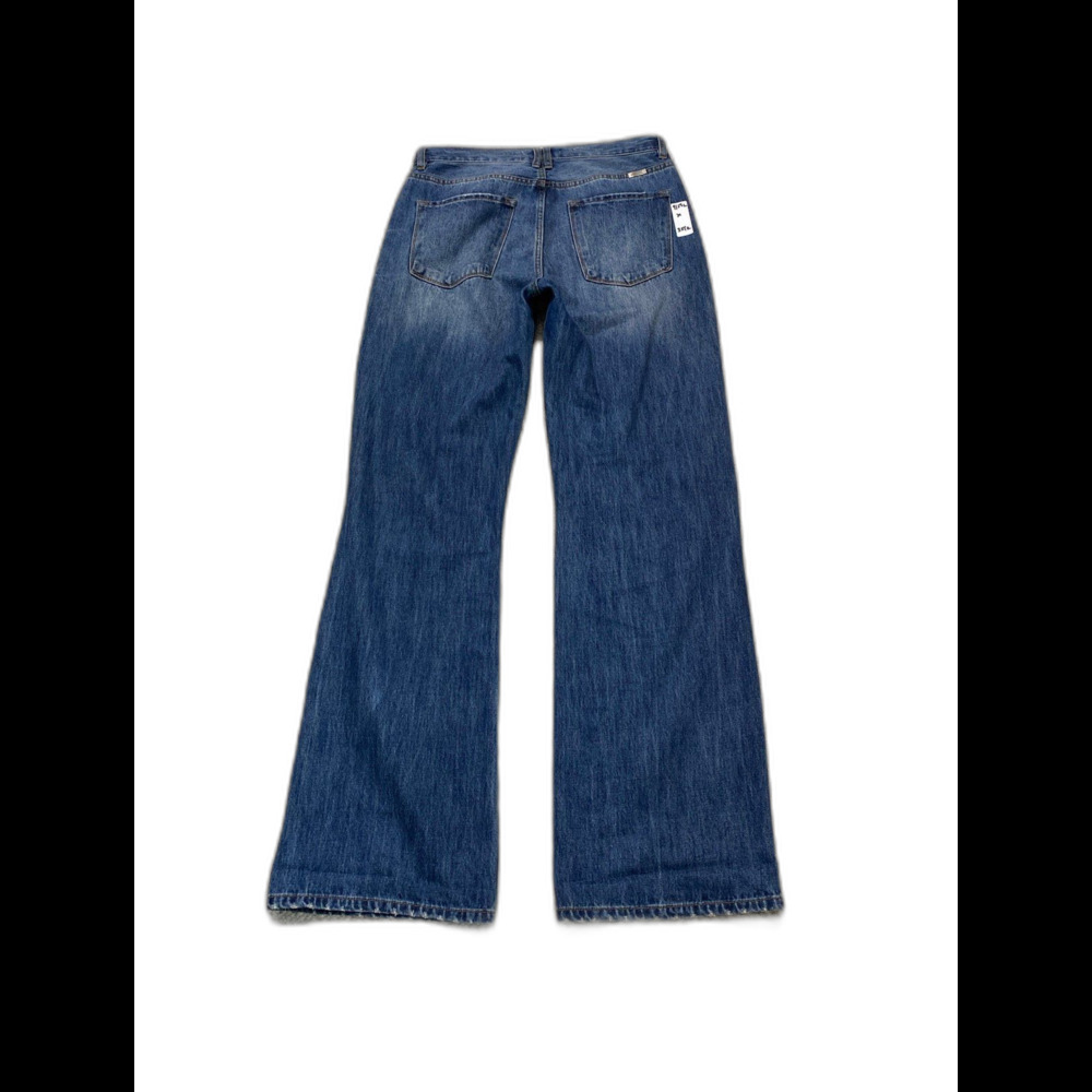 Kancan 90s High-Rise Baggy Straight Wide Leg Distressed Size 9/28 Long Jeans - Picture 5 of 7